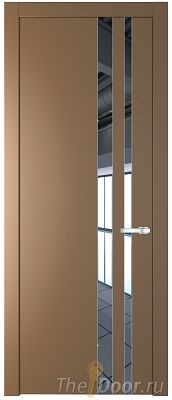 Дверь Profil Doors 20PW цвет Перламутр золото стекло Зеркало молдинг Серебро Дверь Profil Doors 20PW цвет Перламутр золото стекло Зеркало молдинг Серебро