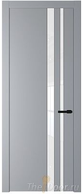 Дверь Profil Doors 20PW цвет Смоки (RAL 870-02) стекло Lacobel лак Классик молдинг Черный матовый Дверь Profil Doors 20PW цвет Смоки (RAL 870-02) стекло Lacobel лак Классик молдинг Черный матовый