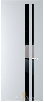 Дверь Profil Doors 20PW цвет Вайт (RAL 110 96 02) стекло Lacobel Черный лак молдинг Серебро Дверь Profil Doors 20PW цвет Вайт (RAL 110 96 02) стекло Lacobel Черный лак молдинг Серебро
