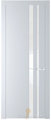 Дверь Profil Doors 20PW цвет Вайт (RAL 110 96 02) стекло Lacobel лак Классик молдинг Серебро Дверь Profil Doors 20PW цвет Вайт (RAL 110 96 02) стекло Lacobel лак Классик молдинг Серебро