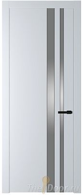 Дверь Profil Doors 20PW цвет Вайт (RAL 110 96 02) стекло Lacobel Серебро Матлак молдинг Черный матовый Дверь Profil Doors 20PW цвет Вайт (RAL 110 96 02) стекло Lacobel Серебро Матлак молдинг Черный матовый