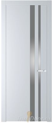 Дверь Profil Doors 20PW цвет Вайт (RAL 110 96 02) стекло Lacobel Серебро Матлак молдинг Серебро Дверь Profil Doors 20PW цвет Вайт (RAL 110 96 02) стекло Lacobel Серебро Матлак молдинг Серебро