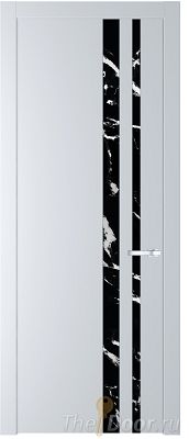 Дверь Profil Doors 20PW цвет Вайт (RAL 110 96 02) стекло Нефи черный узор серебро молдинг Серебро Дверь Profil Doors 20PW цвет Вайт (RAL 110 96 02) стекло Нефи черный узор серебро молдинг Серебро