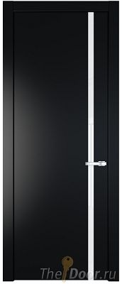 Дверь Profil Doors 21PW цвет Блэк стекло Lacobel лак Классик молдинг Серебро Дверь Profil Doors 21PW цвет Блэк стекло Lacobel лак Классик молдинг Серебро