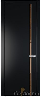Дверь Profil Doors 21PW цвет Блэк стекло Зеркало Bronza молдинг Серебро Дверь Profil Doors 21PW цвет Блэк стекло Зеркало Bronza молдинг Серебро