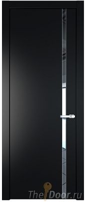 Дверь Profil Doors 21PW цвет Блэк стекло Зеркало молдинг Серебро Дверь Profil Doors 21PW цвет Блэк стекло Зеркало молдинг Серебро