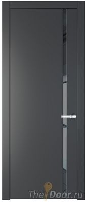 Дверь Profil Doors 21PW цвет Графит (Pantone 425С) стекло Зеркало Grey молдинг Серебро Дверь Profil Doors 21PW цвет Графит (Pantone 425С) стекло Зеркало Grey молдинг Серебро