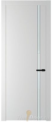 Дверь Profil Doors 21PW цвет Крем Вайт (RAL 120-02) стекло Lacobel Белый лак молдинг Черный матовый Дверь Profil Doors 21PW цвет Крем Вайт (RAL 120-02) стекло Lacobel Белый лак молдинг Черный матовый