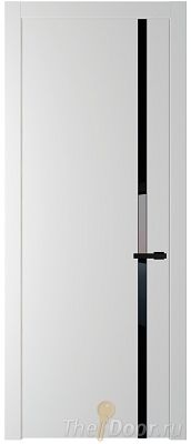 Дверь Profil Doors 21PW цвет Крем Вайт (RAL 120-02) стекло Lacobel Черный лак молдинг Черный матовый Дверь Profil Doors 21PW цвет Крем Вайт (RAL 120-02) стекло Lacobel Черный лак молдинг Черный матовый