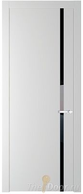 Дверь Profil Doors 21PW цвет Крем Вайт (RAL 120-02) стекло Lacobel Черный лак молдинг Серебро Дверь Profil Doors 21PW цвет Крем Вайт (RAL 120-02) стекло Lacobel Черный лак молдинг Серебро
