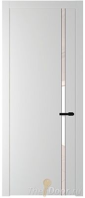 Дверь Profil Doors 21PW цвет Крем Вайт (RAL 120-02) стекло Lacobel Перламутровый лак молдинг Черный матовый Дверь Profil Doors 21PW цвет Крем Вайт (RAL 120-02) стекло Lacobel Перламутровый лак молдинг Черный матовый