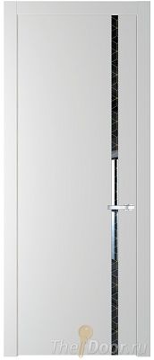 Дверь Profil Doors 21PW цвет Крем Вайт (RAL 120-02) стекло Лоран узор золото молдинг Серебро Дверь Profil Doors 21PW цвет Крем Вайт (RAL 120-02) стекло Лоран узор золото молдинг Серебро