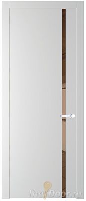 Дверь Profil Doors 21PW цвет Крем Вайт (RAL 120-02) стекло Зеркало Bronza молдинг Серебро Дверь Profil Doors 21PW цвет Крем Вайт (RAL 120-02) стекло Зеркало Bronza молдинг Серебро