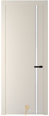Дверь Profil Doors 21PW цвет Кремовая Магнолия (RAL 120-04) стекло Lacobel лак Классик молдинг Черный матовый Дверь Profil Doors 21PW цвет Кремовая Магнолия (RAL 120-04) стекло Lacobel лак Классик молдинг Черный матовый