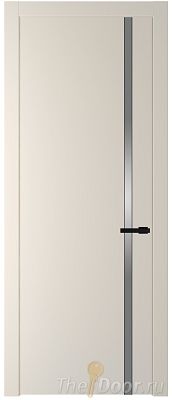 Дверь Profil Doors 21PW цвет Кремовая Магнолия (RAL 120-04) стекло Lacobel Серебро Матлак молдинг Черный матовый Дверь Profil Doors 21PW цвет Кремовая Магнолия (RAL 120-04) стекло Lacobel Серебро Матлак молдинг Черный матовый