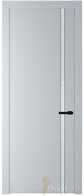 Дверь Profil Doors 21PW цвет Лайт Грей (RAL 870-01) стекло Lacobel Белый лак молдинг Черный матовый Дверь Profil Doors 21PW цвет Лайт Грей (RAL 870-01) стекло Lacobel Белый лак молдинг Черный матовый