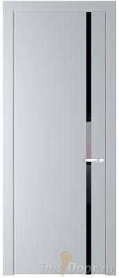 Дверь Profil Doors 21PW цвет Лайт Грей (RAL 870-01) стекло Lacobel Черный лак молдинг Серебро Дверь Profil Doors 21PW цвет Лайт Грей (RAL 870-01) стекло Lacobel Черный лак молдинг Серебро
