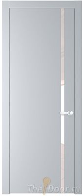 Дверь Profil Doors 21PW цвет Лайт Грей (RAL 870-01) стекло Lacobel Перламутровый лак молдинг Серебро Дверь Profil Doors 21PW цвет Лайт Грей (RAL 870-01) стекло Lacobel Перламутровый лак молдинг Серебро