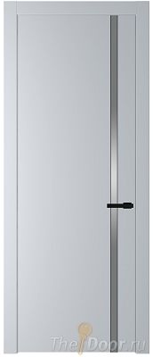 Дверь Profil Doors 21PW цвет Лайт Грей (RAL 870-01) стекло Lacobel Серебро Матлак молдинг Черный матовый Дверь Profil Doors 21PW цвет Лайт Грей (RAL 870-01) стекло Lacobel Серебро Матлак молдинг Черный матовый