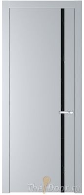 Дверь Profil Doors 21PW цвет Лайт Грей (RAL 870-01) стекло Неро мрамор молдинг Серебро Дверь Profil Doors 21PW цвет Лайт Грей (RAL 870-01) стекло Неро мрамор молдинг Серебро