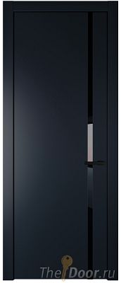 Дверь Profil Doors 21PW цвет Нэви Блу (RAL 7016) стекло Lacobel Черный лак молдинг Черный матовый Дверь Profil Doors 21PW цвет Нэви Блу (RAL 7016) стекло Lacobel Черный лак молдинг Черный матовый