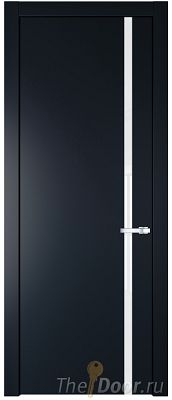 Дверь Profil Doors 21PW цвет Нэви Блу (RAL 7016) стекло Lacobel лак Классик молдинг Серебро Дверь Profil Doors 21PW цвет Нэви Блу (RAL 7016) стекло Lacobel лак Классик молдинг Серебро