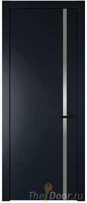 Дверь Profil Doors 21PW цвет Нэви Блу (RAL 7016) стекло Lacobel Серебро Матлак молдинг Черный матовый Дверь Profil Doors 21PW цвет Нэви Блу (RAL 7016) стекло Lacobel Серебро Матлак молдинг Черный матовый