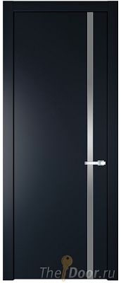 Дверь Profil Doors 21PW цвет Нэви Блу (RAL 7016) стекло Lacobel Серебро Матлак молдинг Серебро Дверь Profil Doors 21PW цвет Нэви Блу (RAL 7016) стекло Lacobel Серебро Матлак молдинг Серебро
