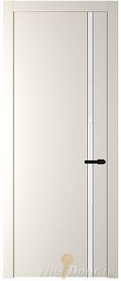 Дверь Profil Doors 21PW цвет Перламутр белый стекло Lacobel лак Классик молдинг Черный матовый Дверь Profil Doors 21PW цвет Перламутр белый стекло Lacobel лак Классик молдинг Черный матовый