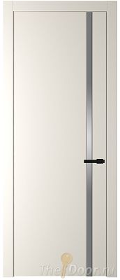 Дверь Profil Doors 21PW цвет Перламутр белый стекло Lacobel Серебро Матлак молдинг Черный матовый Дверь Profil Doors 21PW цвет Перламутр белый стекло Lacobel Серебро Матлак молдинг Черный матовый