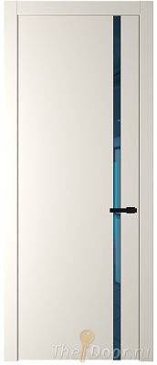 Дверь Profil Doors 21PW цвет Перламутр белый стекло Зеркало Blue молдинг Черный матовый Дверь Profil Doors 21PW цвет Перламутр белый стекло Зеркало Blue молдинг Черный матовый