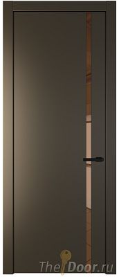 Дверь Profil Doors 21PW цвет Перламутр бронза стекло Зеркало Bronza молдинг Черный матовый Дверь Profil Doors 21PW цвет Перламутр бронза стекло Зеркало Bronza молдинг Черный матовый
