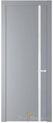 Дверь Profil Doors 21PW цвет Смоки (RAL 870-02) стекло Lacobel лак Классик молдинг Серебро Дверь Profil Doors 21PW цвет Смоки (RAL 870-02) стекло Lacobel лак Классик молдинг Серебро