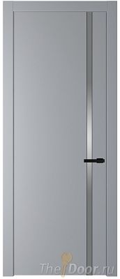 Дверь Profil Doors 21PW цвет Смоки (RAL 870-02) стекло Lacobel Серебро Матлак молдинг Черный матовый Дверь Profil Doors 21PW цвет Смоки (RAL 870-02) стекло Lacobel Серебро Матлак молдинг Черный матовый