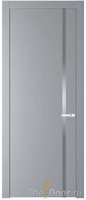 Дверь Profil Doors 21PW цвет Смоки (RAL 870-02) стекло Lacobel Серебро Матлак молдинг Серебро Дверь Profil Doors 21PW цвет Смоки (RAL 870-02) стекло Lacobel Серебро Матлак молдинг Серебро