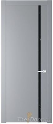 Дверь Profil Doors 21PW цвет Смоки (RAL 870-02) стекло Неро мрамор молдинг Серебро Дверь Profil Doors 21PW цвет Смоки (RAL 870-02) стекло Неро мрамор молдинг Серебро