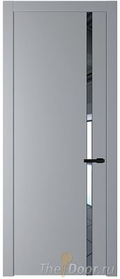 Дверь Profil Doors 21PW цвет Смоки (RAL 870-02) стекло Зеркало молдинг Черный матовый Дверь Profil Doors 21PW цвет Смоки (RAL 870-02) стекло Зеркало молдинг Черный матовый