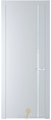 Дверь Profil Doors 21PW цвет Вайт (RAL 110 96 02) стекло Lacobel Белый лак молдинг Серебро Дверь Profil Doors 21PW цвет Вайт (RAL 110 96 02) стекло Lacobel Белый лак молдинг Серебро