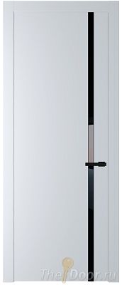 Дверь Profil Doors 21PW цвет Вайт (RAL 110 96 02) стекло Lacobel Черный лак молдинг Черный матовый Дверь Profil Doors 21PW цвет Вайт (RAL 110 96 02) стекло Lacobel Черный лак молдинг Черный матовый