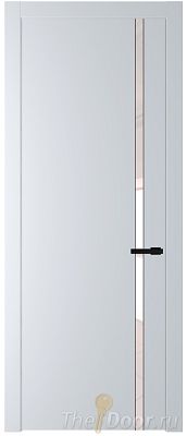 Дверь Profil Doors 21PW цвет Вайт (RAL 110 96 02) стекло Lacobel Перламутровый лак молдинг Черный матовый Дверь Profil Doors 21PW цвет Вайт (RAL 110 96 02) стекло Lacobel Перламутровый лак молдинг Черный матовый
