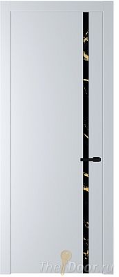 Дверь Profil Doors 21PW цвет Вайт (RAL 110 96 02) стекло Нефи черный узор золото молдинг Черный матовый Дверь Profil Doors 21PW цвет Вайт (RAL 110 96 02) стекло Нефи черный узор золото молдинг Черный матовый