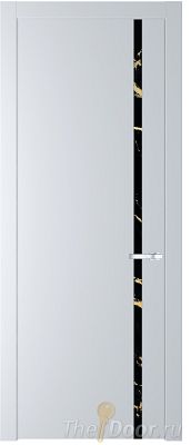 Дверь Profil Doors 21PW цвет Вайт (RAL 110 96 02) стекло Нефи черный узор золото молдинг Серебро Дверь Profil Doors 21PW цвет Вайт (RAL 110 96 02) стекло Нефи черный узор золото молдинг Серебро