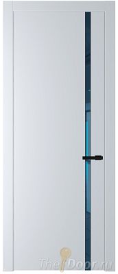 Дверь Profil Doors 21PW цвет Вайт (RAL 110 96 02) стекло Зеркало Blue молдинг Черный матовый Дверь Profil Doors 21PW цвет Вайт (RAL 110 96 02) стекло Зеркало Blue молдинг Черный матовый