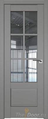 Дверь Profil Doors 103U цвет Грей стекло Прозрачное