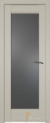 Дверь Profil Doors 107U цвет Шеллгрей стекло Графит