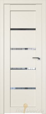 Дверь Profil Doors 2.09U цвет Магнолия Сатинат стекло Прозрачное Дверь Profil Doors 2.09U цвет Магнолия Сатинат стекло Прозрачное
