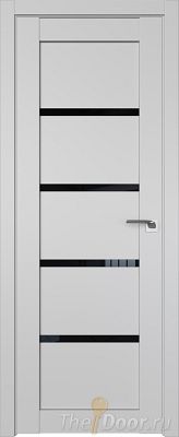 Дверь Profil Doors 2.09U цвет Манхэттен стекло Черный Триплекс Дверь Profil Doors 2.09U цвет Манхэттен стекло Черный Триплекс
