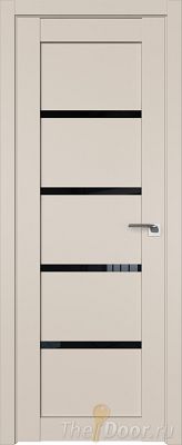 Дверь Profil Doors 2.09U цвет Санд стекло Черный Триплекс Дверь Profil Doors 2.09U цвет Санд стекло Черный Триплекс