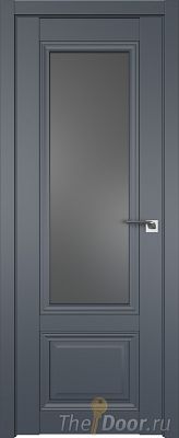 Дверь Profil Doors 2.103U цвет Антрацит стекло Графит