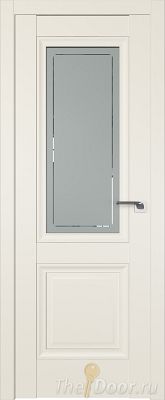 Дверь Profil Doors 2.113U цвет Магнолия Сатинат стекло Гравировка 4